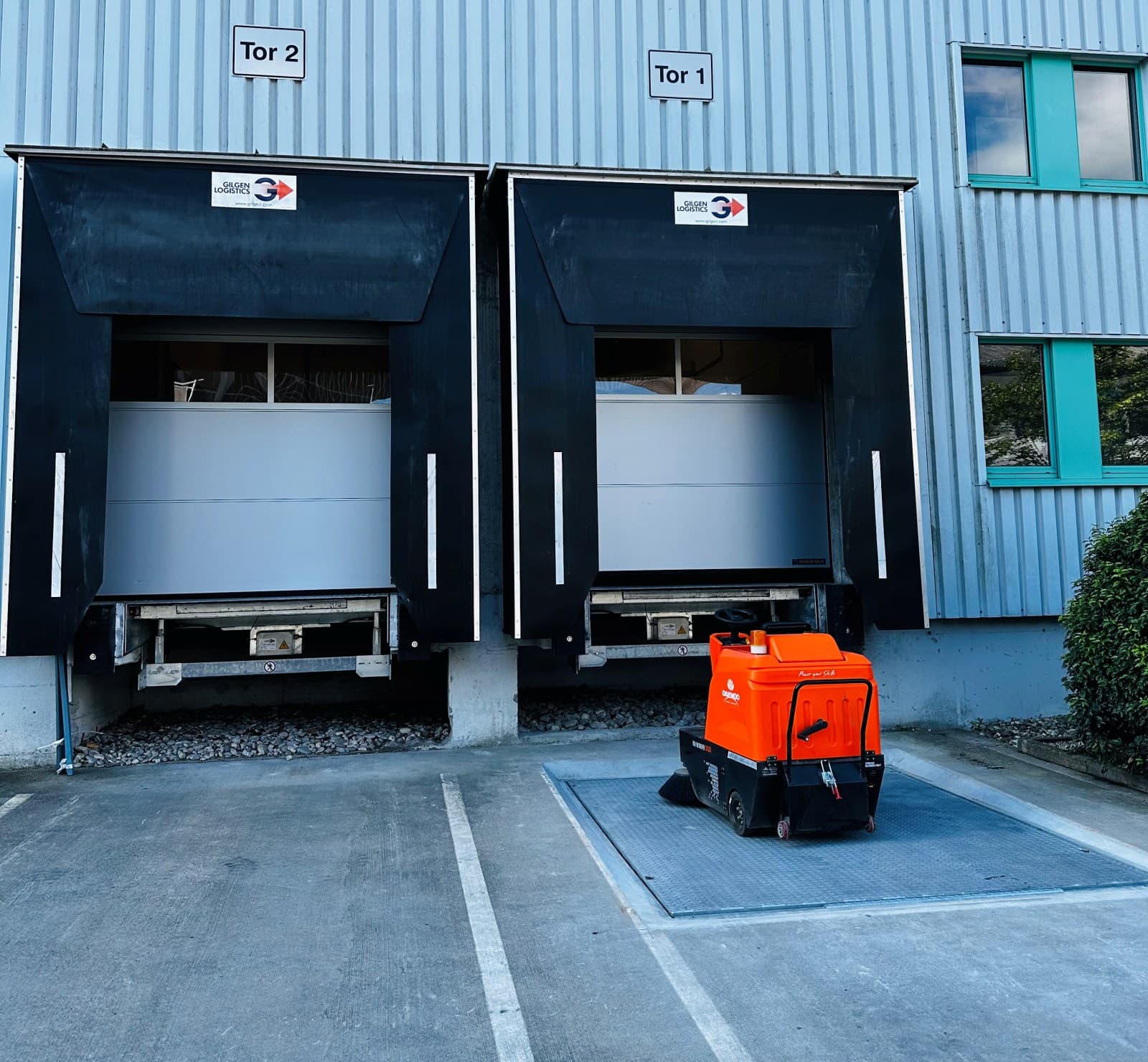 LKW-Andockrampen